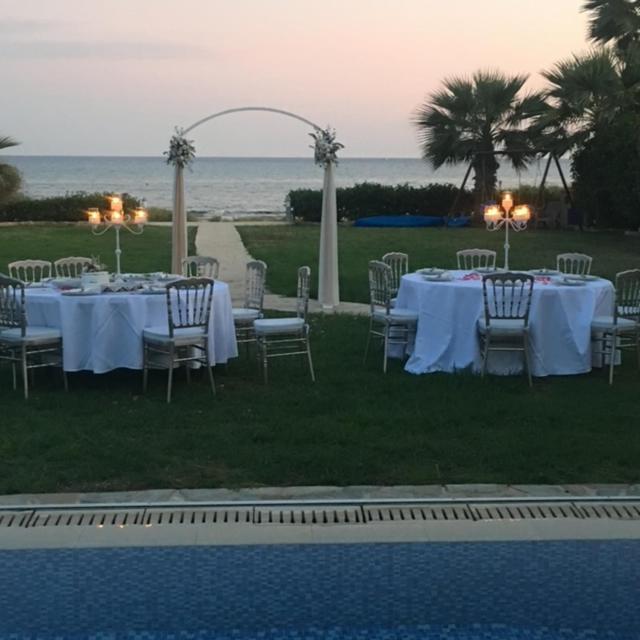 Ionion Beachfront Villa Ajía Nápa Eksteriør bilde