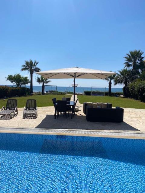 Ionion Beachfront Villa Ajía Nápa Eksteriør bilde