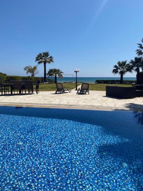 Ionion Beachfront Villa Ajía Nápa Eksteriør bilde